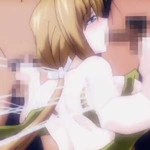 身体を操られたくノ一が男たちのチ○ポを手コキやフェラでザーメンを搾り取ってぶっかけられていく・・・　無料エロアニメ