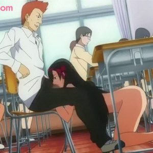 媚薬中毒肉便器に堕ちた優等女子校生が授業中に全裸変態姿で性処理していく・・・　無料エロアニメ