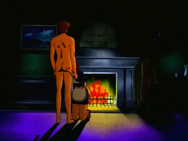 ビッチメイド　筋肉興奮　奉仕